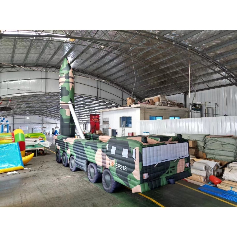 充气坦克，充气战车，军用假目标